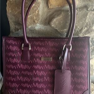 Mary Kay Tote Travel Carry-On Shoulder Bag Plum